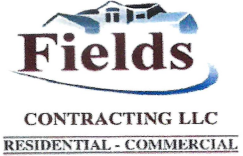 Fields Contracting LLC logo, residential-commercial services.
